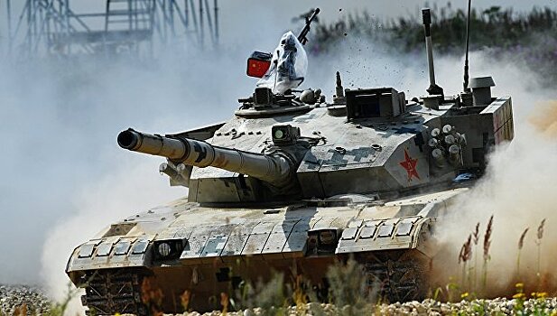 Китайские танки прибыли в Подмосковье
