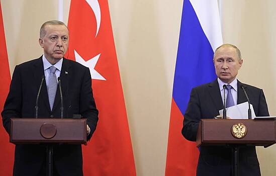Раскрыт формат переговоров Путина и Эрдогана
