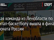 Сборная команда из Ленобласти по фиджитал-баскетболу вышла в финал чемпионата России