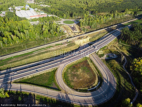 Развязку на 76-м километре железной дороги Томск – Тайга откроют для транспорта весной