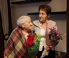 Прасковья Воронина отметила 100-летний юбилей