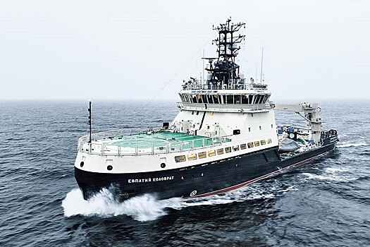 Ледокол «Евпатий Коловрат» будет принят в состав ВМФ России в течение полугода