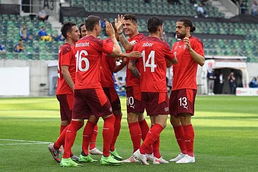 Швейцария забила 7 мячей Лихтенштейну в товарищеском матче
