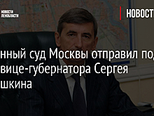 Басманный суд Москвы отправил под арест вице-губернатора Сергея Харлашкина