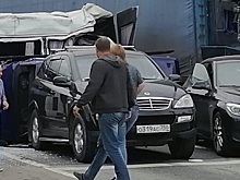 В страшной аварии под Смоленском пострадали 15 человек