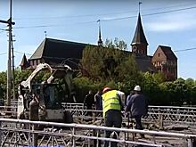 Ремонт Деревянного моста планируют завершить в ноябре