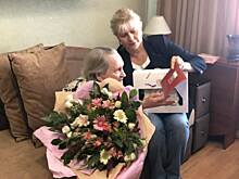 Жительницу Мещанского района поздравили со 100-летним юбилеем