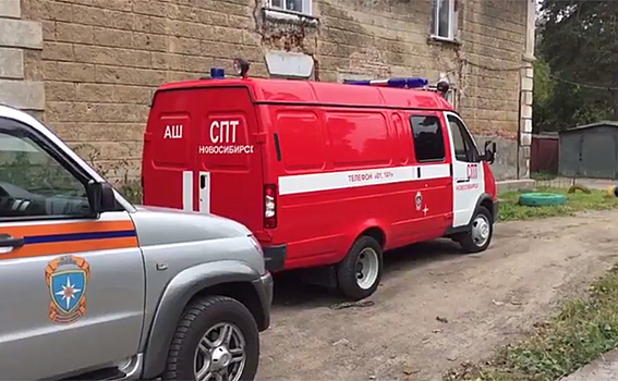 Видео последствий взрыва баллона опубликовано в Сети