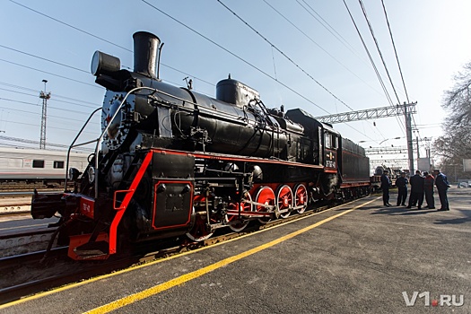 «Воинский эшелон» помчался по станциям Волгоградской области