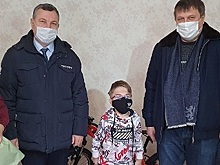 13-летнему жителю Дзержинска подарили на Новый год велосипед