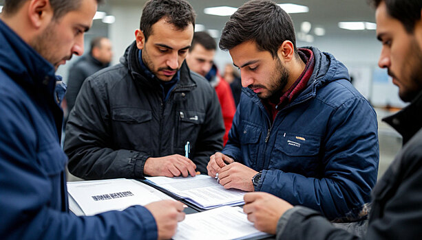 В поселке имени Морозова полицейские провели проверку документов у 58 мигрантов