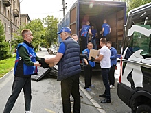 Более 10 тонн гуманитарного груза из Новосибирска в Курскую область отправила «Единая Россия»