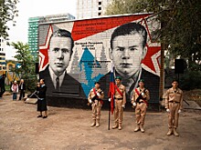 В Нижнем Новгороде открыли граффити в честь героев-партизан братьев Игнатовых