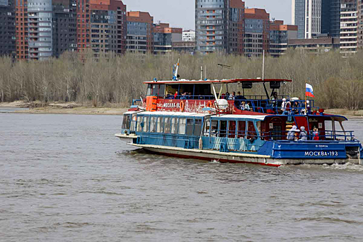 Речную навигацию на Оби официально открыли в Новосибирске — репортаж