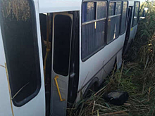 В Тамбовской области рейсовый автобус съехал в кювет, есть пострадавшие