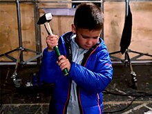 Шестилетний Тимофей Прилучный пошел по папиным стопам