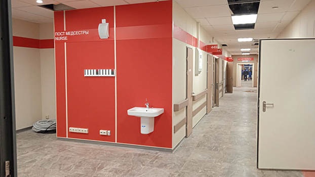 Новый корпус больницы Святого Великомученика Георгия построен в рекордно короткие сроки