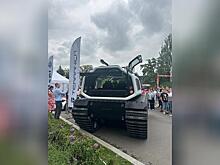 Забайкалец создал вездеход-амфибию и представил его на выставке в Москве
