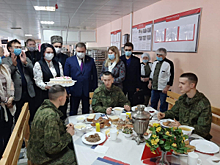 Представители Общественного совета при ГУ МВД России по Самарской области побывали в армии