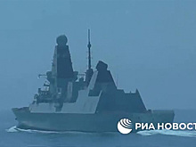 ФСБ опубликовала видео инцидента с британским эсминцем