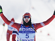 Лыжница Крупицкая выиграла марафон на Спартакиаде