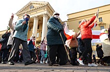 Акция протеста пенсионеров завершилась в Минске