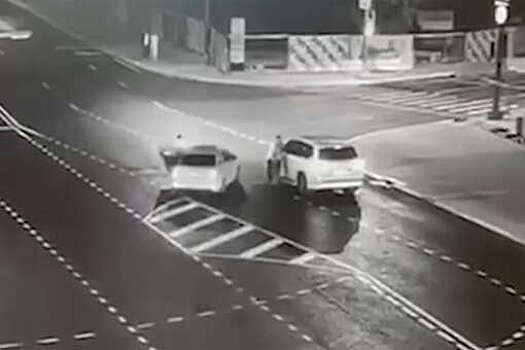 СК опубликовал видео задержания со стрельбой водителя Lexus в Москве