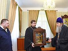 В Оренбурге привезли редчайшую икону святого мученика Дмитрия Солунского