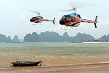Туры по Красной реке на вертолете открыли во Вьетнаме