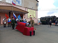 В Оренбургском районе простились с казаком Сергеем Комнатным