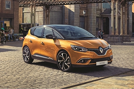 Новый Renault Scenic рассекретили до официальной премьеры