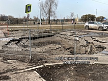 Провал на улице Пермякова могут устранить летом