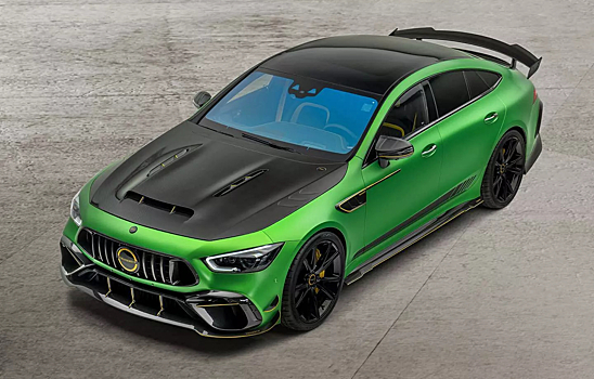 Представлен ярко-зелёный супергибрид Mercedes-AMG от Mansory