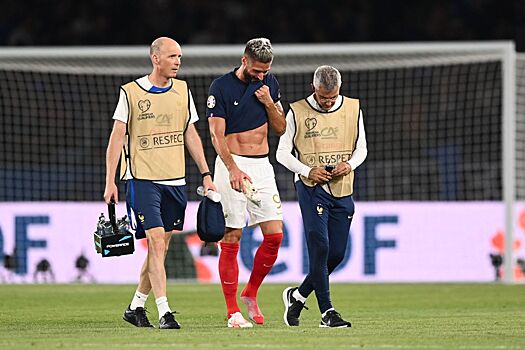 Франция — Ирландия — 2:0, обзор матча отбора на Евро-2024, голы Тчуамени и Тюрама, травма Жиру, 7 сентября 2023 года