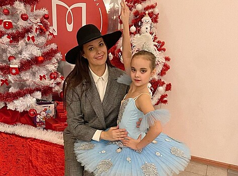 Дочь-балерина Оксаны Федоровой приняла участие в стильной фотосессии
