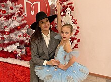 Дочь-балерина Оксаны Федоровой выступила в спектакле «Питер Пэн»