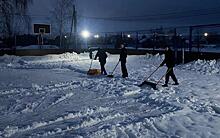 Осуждённые помогли расчистить улицы села Льгово от снега