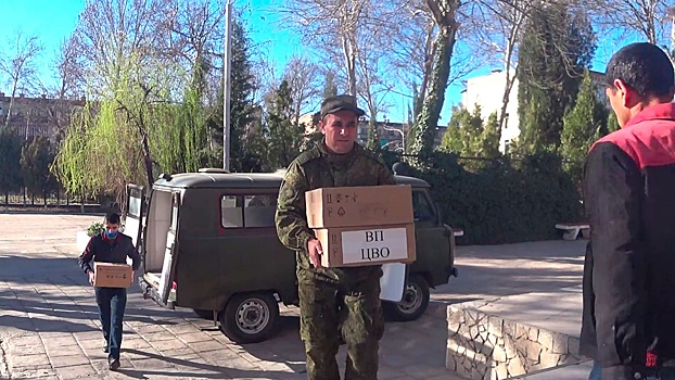 Российские военные в Таджикистане провели гуманитарную акцию для ветеранов ВОВ