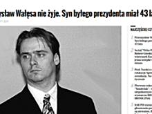 Сын экс-президента Польши найден мертвым