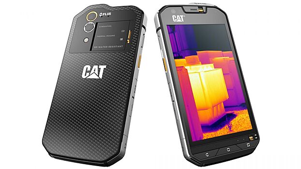 CAT S60: защищенный смартфон с тепловизором от производителя строительной техники Caterpillar