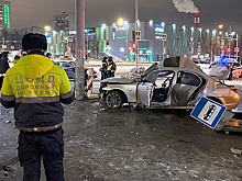 19-летняя фитнес-тренер погибла в крупной аварии с BMW в Москве