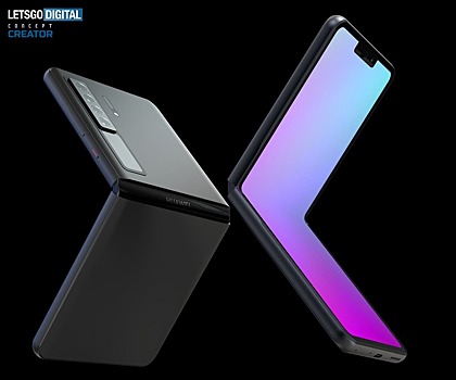 Huawei запатентовала собственный смартфон-раскладушку