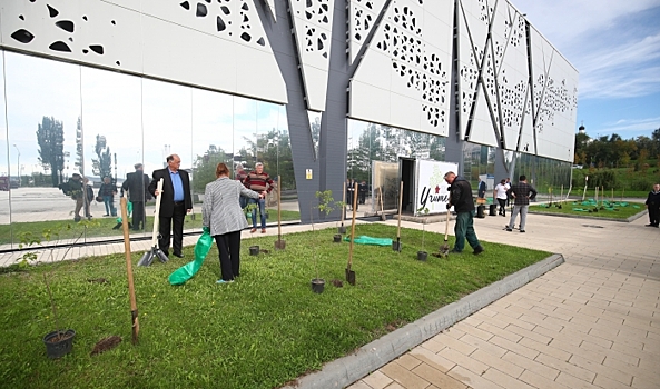 В память о героях-учителях в Волгограде высадят 400 саженцев сирени