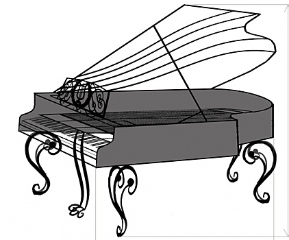 В центре Рязани установят металлический рояль и ещё два арт-объекта
