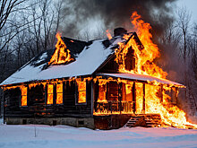 В Удмуртии за сутки сотрудники МЧС потушили четыре пожара