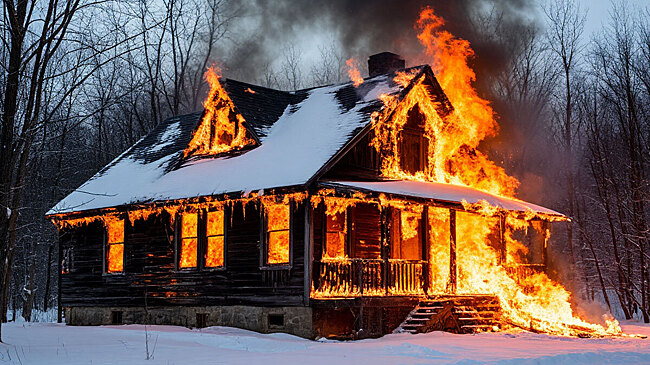 В Удмуртии за сутки сотрудники МЧС потушили четыре пожара