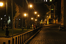 В Черняховске установили новые фонари и отремонтировали тротуары