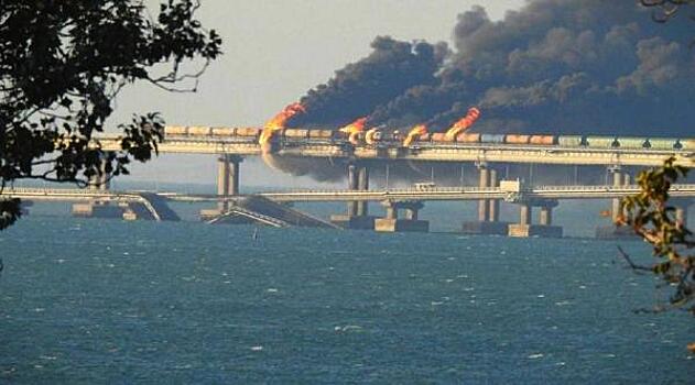 Поглумился над Крымским мостом: украинский блогер сжег 2 тысячи рублей с видами Владивостока
