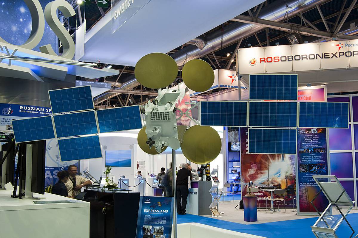 В России создали усилители сигнала для спутника Экспресс-АМУ4