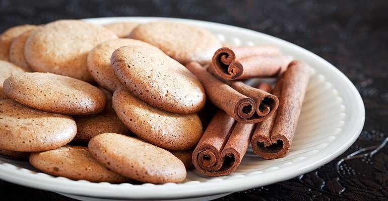 Греческие печенья белые